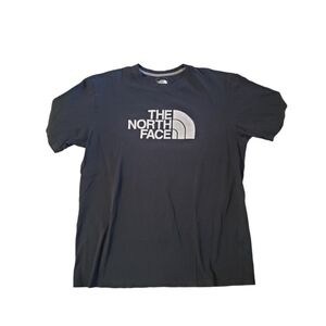 The North Face Men's Black Easy Tee Half Dome Logo‎ T-shirt Large
